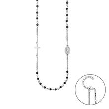 Carica l&#39;immagine nel visualizzatore di Gallery, Collana da Uomo in Acciaio Rosario 4US Cesare Paciotti Biglie 4UCL7963
