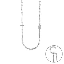 Carica l&#39;immagine nel visualizzatore di Gallery, Collana da uomo in acciaio Rosario 4US Cesare Paciotti 4UCL7965
