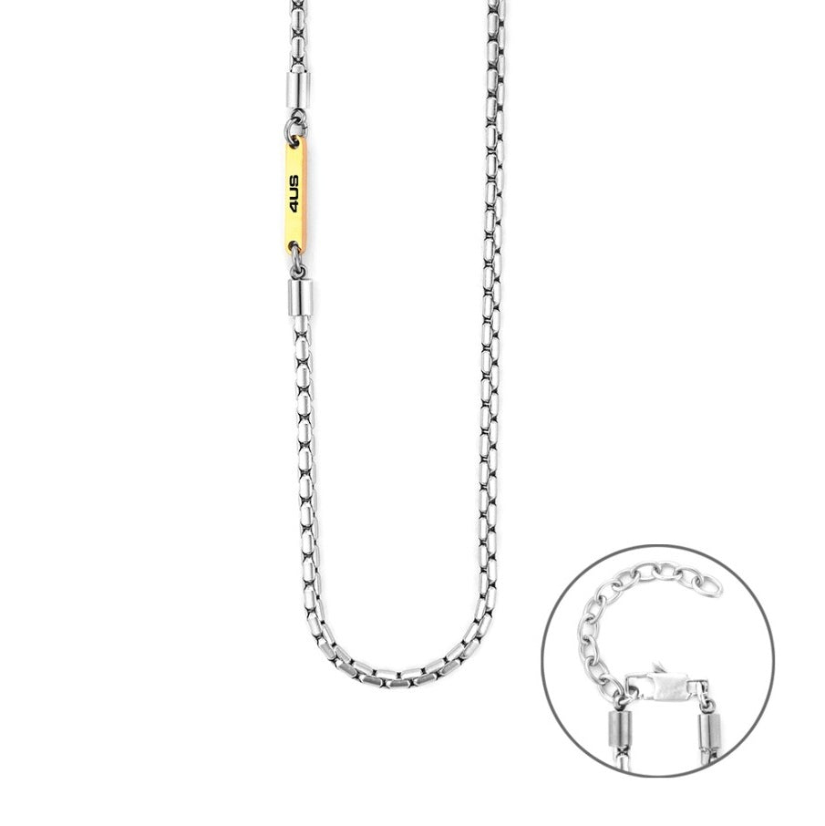 Collana da Uomo in Acciaio 4US Cesare Paciotti Catena 4UCL7980