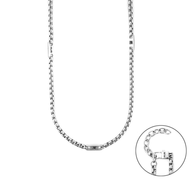 Collana da Uomo in Acciaio 4US Cesare Paciotti Targhette 4UCL8051