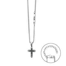 Carica l&#39;immagine nel visualizzatore di Gallery, Collana da Uomo in Acciaio Catena Croce 4US Cesare Paciotti 4UCL8062
