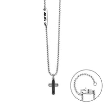 Carica l&#39;immagine nel visualizzatore di Gallery, Collana da uomo in acciaio 4US Cesare Paciotti croce 4UCL8065
