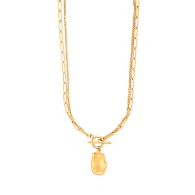 Collana da donna in acciaio dorato 4US Cesare Paciotti 4UCL8089W