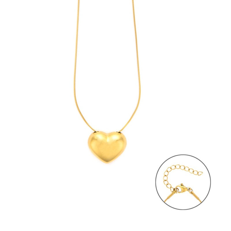 Collana da Donna in Acciaio Dorato Cuore 4US Cesare Paciotti 4UCL8091W