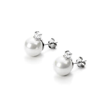 Carica l&#39;immagine nel visualizzatore di Gallery, Orecchini da donna in argento 4US Cesare Paciotti Pearl 4UOR3248W
