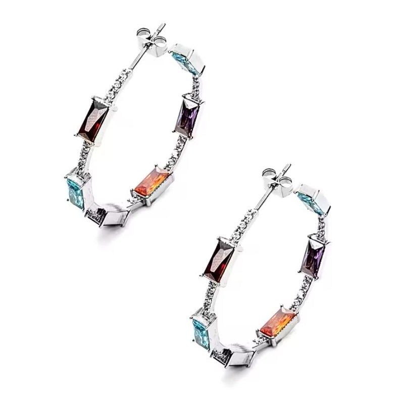 4US Cesare Paciotti women's steel earrings 4UOR5270W