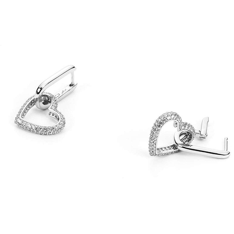 Orecchini cuore pendenti da donna For Us Cesare Paciotti 4UOR5385W