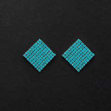 Load image into Gallery viewer, Women&#39;s earrings with blue crystals For Us Cesare Paciotti 4UOR5900W
