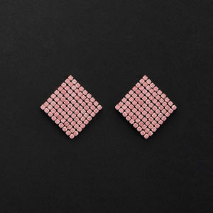 Women's earrings with pink crystals For Us Cesare Paciotti 4UOR5901W