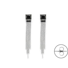 Load image into Gallery viewer, Women&#39;s tennis earrings with white crystals For Us Cesare Paciotti 4UOR6336W
