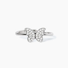 Load image into Gallery viewer, Anello da donna in argento con farfalla Mabina FLY TO ME 523101
