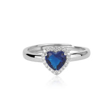 Load image into Gallery viewer, Anello da donna in argento con cuore Mabina 523194
