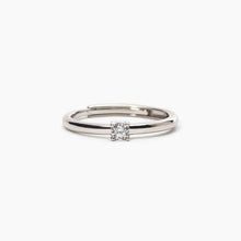 Carica l&#39;immagine nel visualizzatore di Gallery, Anello da donna solitario in argento con zircone BEATO TRA LE DONNE Mabina 523233
