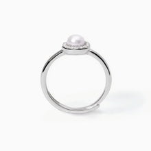Carica l&#39;immagine nel visualizzatore di Gallery, Anello da donna in argento con perla MILANESIENNE Mabina 523282

