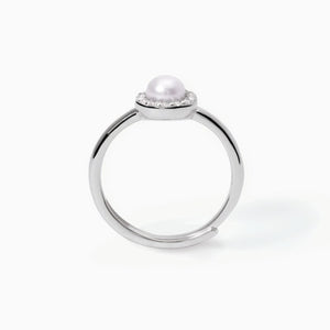 Anello da donna in argento con perla MILANESIENNE Mabina 523282