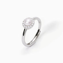 Carica l&#39;immagine nel visualizzatore di Gallery, Anello da donna in argento con perla MILANESIENNE Mabina 523282
