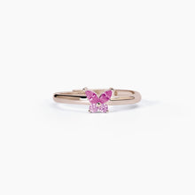 Carica l&#39;immagine nel visualizzatore di Gallery, Anello Da Donna Con Zirconi Rosa Taglio Marquise SECRET GARDEN Mabina 523288
