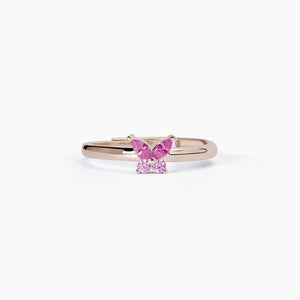 Anello Da Donna Con Zirconi Rosa Taglio Marquise SECRET GARDEN Mabina 523288