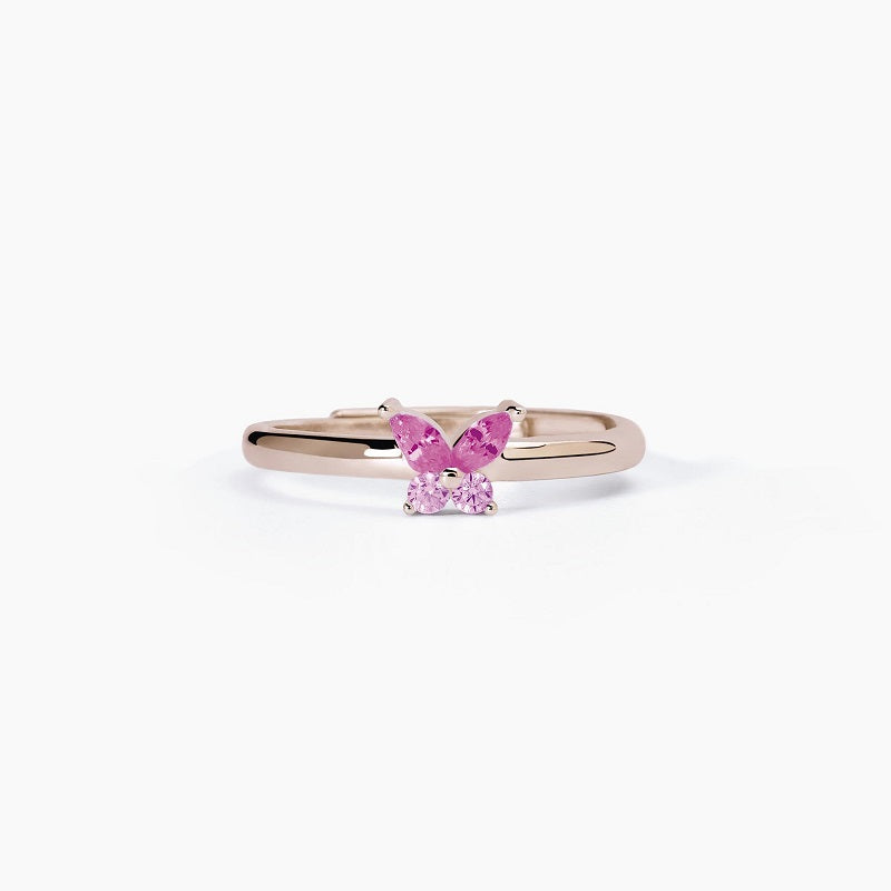 Anello Da Donna Con Zirconi Rosa Taglio Marquise SECRET GARDEN Mabina 523288