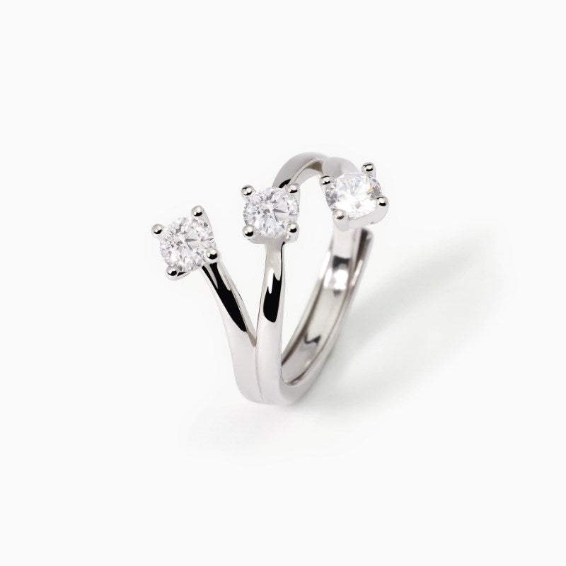 Anillo Mujer Trilogy Mabina Plata 523290