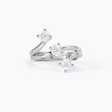 Cargar imagen en el visor de la galería, Anillo Mujer Trilogy Mabina Plata 523290
