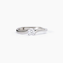 Cargar imagen en el visor de la galería, Anillo mujer Mabina solitario plata 523291
