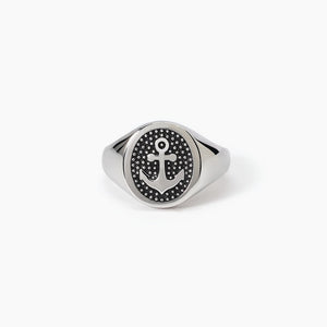 Anello Chevalier Da Uomo Con Ancora NAVY RULE Mabina 523326