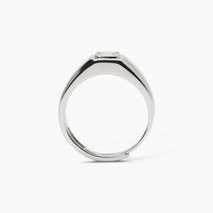 Anello da uomo in argento con zircone bianco NEW RETRÒ Mabina 523356