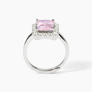 Anello da donna in argento Mabina con zircone rosa 523365