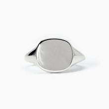 Load image into Gallery viewer, Women&#39;s chevalier ring in rhodium-plated silver NOBILE Mabina 523376
