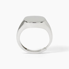 Load image into Gallery viewer, Women&#39;s chevalier ring in rhodium-plated silver NOBILE Mabina 523376
