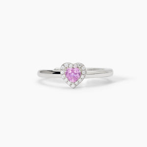 Anillo de mujer de plata con turmalina sintética LOVE AFFAIR Mabina 523383