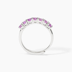 SOIRÉE 523385 Anillo de mujer de plata con turmalina sintética