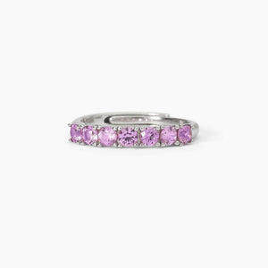 SOIRÉE 523385 Anillo de mujer de plata con turmalina sintética