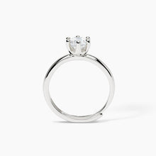 Cargar imagen en el visor de la galería, Anillo de mujer de plata con circonita SOLITAIRE Mabina 523394

