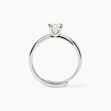 Load image into Gallery viewer, Solitaire women&#39;s ring in silver with zircon SOLITAIRE Mabina 523396
