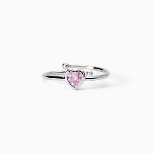 Anello bimba con cuore PETIT CŒUR Mabina 523412