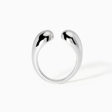 Carica l&#39;immagine nel visualizzatore di Gallery, Anello da donna chunky aperto in argento Buonumore Mabina 523436
