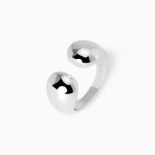 Carica l&#39;immagine nel visualizzatore di Gallery, Anello da donna chunky aperto in argento Buonumore Mabina 523436

