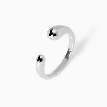 Cargar imagen en el visor de la galería, Anello da donna aperto in argento Evviva Mabina 523438
