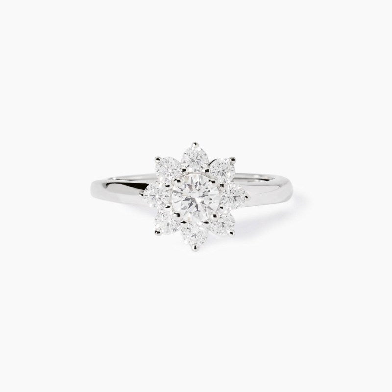 Anello dadonna in argento con zirconi Eden Mabina 523444