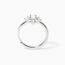 Carica l&#39;immagine nel visualizzatore di Gallery, Anello dadonna in argento con zirconi Eden Mabina 523444
