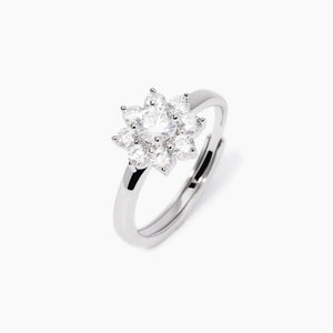 Anello dadonna in argento con zirconi Eden Mabina 523444