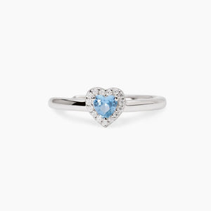 Anello da donna con acquamarina sintetica Love Affair Mabina 523448
