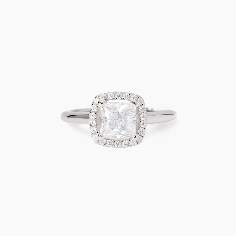 Anello da donna in argento con zircone Cool or Rétro? Mabina 523449