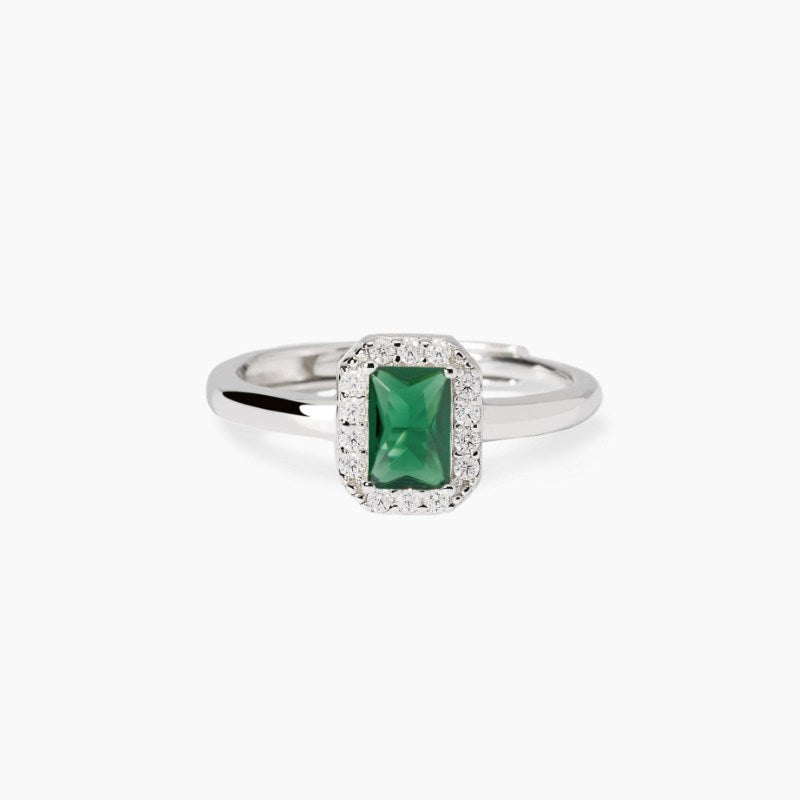 Anello da donna con smeraldo sintetico Cool or Rétro? Mabina 523451