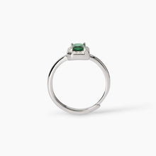 Carica l&#39;immagine nel visualizzatore di Gallery, Anello da donna con smeraldo sintetico Cool or Rétro? Mabina 523451
