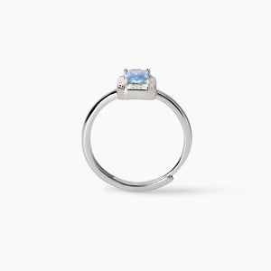 Anello da donna in argento con acquamarina Cool or Rétro? Mabina 523452