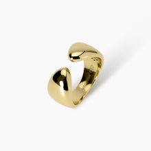 Carica l&#39;immagine nel visualizzatore di Gallery, Anello da donna aperto in argento dorato New Era Mabina 523463
