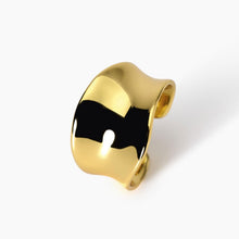 Carica l&#39;immagine nel visualizzatore di Gallery, Anello da donna a fascia in argento dorato Amazing Mabina 523465
